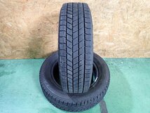 RK1678【送料無料165/65R14】2本 2021年製 ブリヂストン ブリザック VRX3 中古スタッドレス トール ルーミー タンク 《即決》_画像1