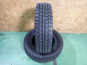 RK1701【送料無料175/70R14】2本 2020年製 ダンロップ ウィンターマックス 02 W02 中古スタッドレス ヤリス ヴィッツ 《即決》