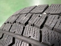 RK1706【送料無料185/60R15】2本 ダンロップ ウィンターマックス WM02 中古スタッドレス コンパクトカーに 《即決》_画像4