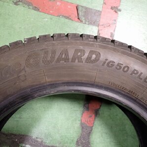 RK1744【送料無料175/65R15】1本 2020年製 ヨコハマ ICE GUARD IG50+ 中古スタッドレス フィット スイフト等に 《即決》の画像6