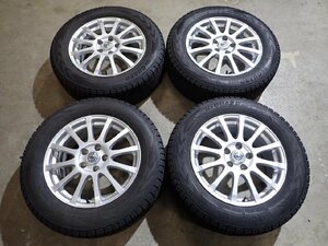 YS4546【送料無料225/65R17】ニッサン純正 T32 エクストレイル ヨコハマ 中古スタッドレス ★17×7J 114.3/5H ET45★1円スタート