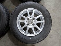 YS4747【送料無料145/80R13】タント N-BOX ミラ アルト ムーブ ワゴンR スペーシア等 中古スタッドレスセット★13×4J 100/4H ET42★_画像2