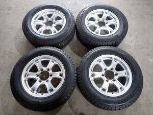 YS4745【送料無料215/65R16】グランド ハイエース グランビア 中古スタッドレスセット SJ8★16×6.5J 139.7/6H ET38★