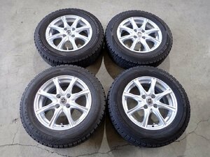 YS4714【送料無料175/70R14】ヤリス アクア スペイド 80シエンタ ポルテ ヴィッツ等 中古スタッドレスセット★14×5.5J 100/4H ET38★