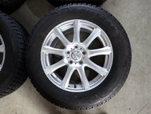 YS4886【送料無料225/65R17】CX-5 CR-V BS9レガシィアウトバックなどへ BS 中古スタッドレス ▼17×7J 114.3/5H ET55▼1円スタート_画像2