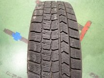 RK1816【送料無料175/60R16】1本 2022年製 ダンロップ ウィンターマックス WM02 中古スタッドレス イグニス クロスビー ≪即決≫_画像3