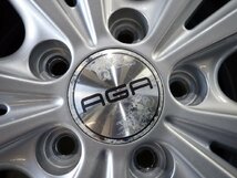 YS4973【送料無料205/55R16】AGA ワーゲン ゴルフ アウディA3 等 中古スタッドレスセット ブリヂストン VRX2★16×6.5J 112/5H ET46★_画像9