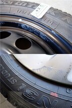 YS5016【送料無料175/65R15】トヨタ純正スチール アクア フィールダー スペイド 冬タイヤ ■15×5J 100/4H ET約40■1円スタート_画像10