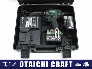 【中古】HiKOKI(ハイコーキ) 14.4V コードレスインパクトドライバ WH14DDL2 2LYPK(L) 6.0Ah【/D20179900016960D/】