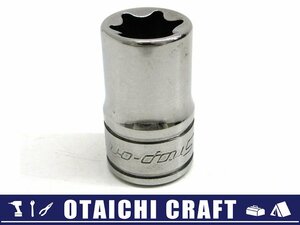 【中古】Snap-on(スナップオン) 3/8(9.5sq) トルクスソケット E14 FLCE140【/D20179900000533D/】