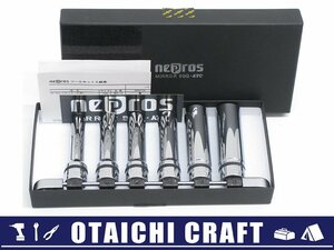 【未使用】nepros(ネプロス) 1/2(12.7sq) ディープソケットセット NTB4L06A[6コ組]【/D20179900030460D/】