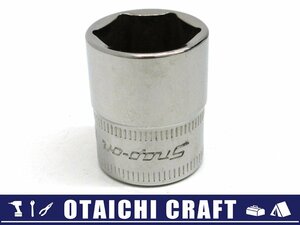 【中古】Snap-on(スナップオン) 1/4(6.3sq) 14mm シャローソケット TMM14【/D20179900000582D/】