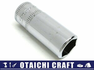 【中古】Snap-on(スナップオン) 1/4(6.3sq) 9mm セミディープソケット TMMS9【/D20179900000488D/】