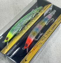 メガバス 空海 スリム 120F 2個セット 未開封品 GLX CANDY RED HEAD ＆ GP SPARKLING CHART HEAD Megabass Cookai SLIM 120F どチャート_画像2