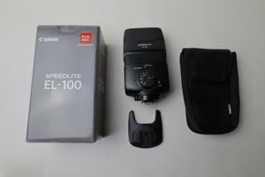 【Canon キヤノン】スピードライト EL-100 SPEEDLITE EL-100 一眼カメラ用 ストロボ