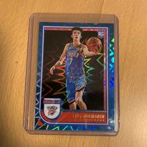 【Chet Holmgren RC】チームカラー Hoops Oklahoma City Thunder オクラホマシティ・サンダー NBA ルーキー_画像1