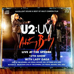 U2 「THE SPHERE 2023 12TH SHOW」 ボノ レディ・ガガ ユーツー LADYGAGA エッジ