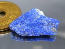 11.61ct 新品・非加熱未処理・極上の藍ブルー・天然ラピスラズリ原石 アフガニスタン産_画像5