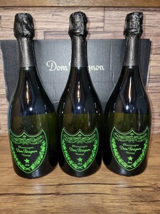 未開封ドンペリニヨン 白 ルミナス 750ml3本セット!! 12.5% Dom Perignon Luminous シャンパン ヴィンテージ2013光るシャンパン