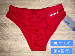 【製造終了】Luanvi製 ハイレグレーシングブルマ(レッド XLサイズ )