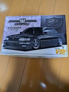 アオシマ1/24 SUPER VIP CAR シリーズV-59 ジャンクションプロデュース　UCF11セルシオ　スカラージャパン19インチホイール