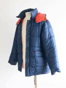 【イギリス製】80s 90s berghaus 中綿 ジャケット ユーロヴィンテージ 70s バーグハウス ダウン UK製 イングランド製 アウトドア