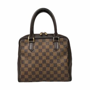 【1円～】ルイヴィトン LOUIS VUITTON バッグ ハンドバッグ ブレラ ダミエ N51150 VI1022 レザー ブラウン 中古