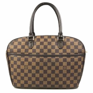 【1円～】ルイヴィトン LOUIS VUITTON バッグ ハンドバッグ ダミエ サリアオリゾンタル N51282 AR0054 レザー ブラウン 中古