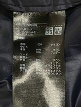 ◆UNIQLO/(ユニクロ)/シームレスダウンパーカー/ジャケット /アウター/防寒/(メンズ)sizeM/ブラック/黒 _画像9