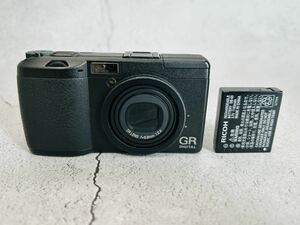 RICOH Ricoh GR DIGITALGR компактный цифровой фотоаппарат темно синий teji черный б/у Ricoh цифровой GR