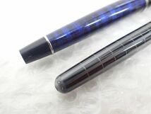 ☆D733-60-M　⑧waterman ウォーターマン 万年筆 ペン先 F、 PERKER パーカー SONNET ソネット ペン先18K-750 2本まとめ_画像3