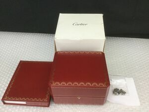 D884-60①【空箱】カルティエ(Cartier) 腕時計 パシャC リディアン ビッグ デイト GMT 空箱 ケース W31049M7 SWISS/コマ 冊子箱付きt