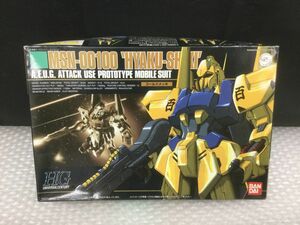 D944-80【未組立保管品】バンダイ(BANDAI)機動戦士ガンダムZ ZZ HGUC 1/144 MSN-00100 百式 HG ゴールドメッキ ガンプラ プラモデル/t