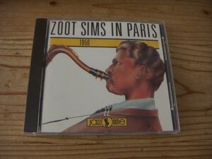 CD：ZOOT SIMS IN PARIS 1956 ズート・シムズ