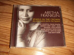 ●即決！CD：ARETHA FRANKLIN JEWELS IN THE CROWN ALL-STAR DUETS WITH THE QUEEN アレサ・フランクリン；16曲