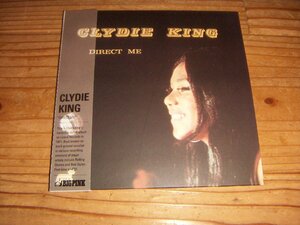 紙ジャケ仕様CD：CLYDIE KING DIRECT ME クライディ・キング：帯付