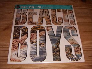 LP：THE BEACH BOYS ザ・ビーチ・ボーイズ：帯付：被せ帯付：シュリンク付：ゲッチャ・バック収録