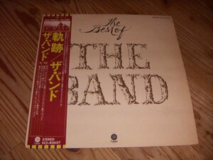 LP：THE BEST OF THE BAND 軌跡 ザ・バンド：帯付