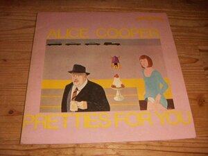 LP：ALICE COOPER PRETTIES FOR YOU アリス・クーパー：US盤：WS1840 539631