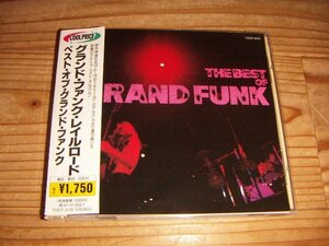 CD：GRAND FUNK RAILROAD THE BEST OF GRAND FUNK ベスト・オブ・グランド・ファンク グランド・ファンク・レイルロード：帯付