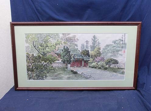 492880 Watercolor by unknown artist Korean Landscape (framed) Korean painter, Painting, Oil painting, Nature, Landscape painting