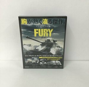 未開封Blu-ray【初回生産限定 FURY フューリー　 プレミアム・エディション　 Blu-ray2枚組】ブラッド・ピット主演 / 超豪華解説書付