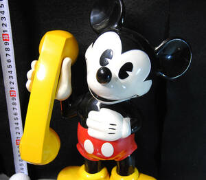 ミッキークラシック電話（1976年アメリカ製）　　飾ってください　　　おまけにスタンドフォンお付けしますよ