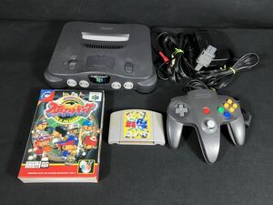 11/30a10 ゲーム機 ソフト 2本 NINTENDO64 NUS-001 麻雀牌64 超空間ナイター プロ野球キング 任天堂 ニンテンドー レトロゲーム 本体 