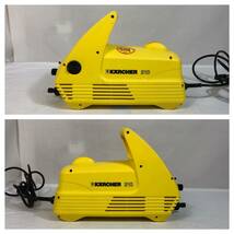 11/30a16 高圧洗浄機 KARCHER 210 PLUS K210 ケルヒャー 箱 説明書付き 家庭用 電動工具 洗車 清掃 通電確認のみ _画像2