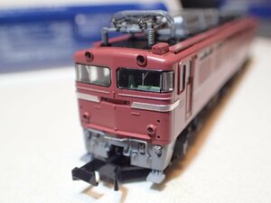 美品 TOMIX 7123 JR EF81(81号機・復活お召し塗装) 1両 フライホイール搭載 昼白色LEDライト Nゲージ 電気機関車