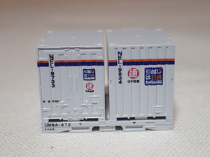 新品 TOMIX 3145 日本通運 NEL・UM9A形コンテナ 新塗装 1個 2個あり Nゲージ 貨物列車