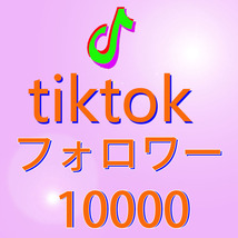 【おまけ10000人Tiktok ティックトックフォロワー 保証付き】SNS YouTube Twitter 自動増加ツール Instagram フォロワー チャンネル登録者_画像1