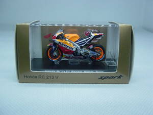  postage 220 jpy ~ spark 1/43 Honda RC213V Repsol Honda Team World Champion 2016 #93 M.Marquez maru kes world Champion MotoGP