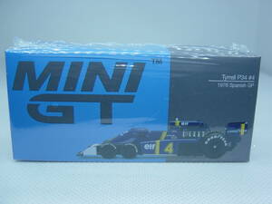 送料220円～ MINI GT 1/64 Tyrrell P34 #4 1976 Spanish GP MGT00488 ティレル スペインGP 